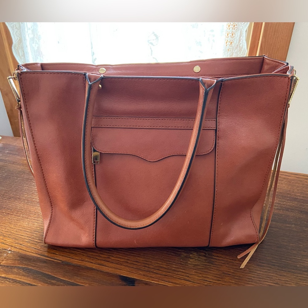 Rebecca Minkoff Side Zip Leather M.A.B. Tote